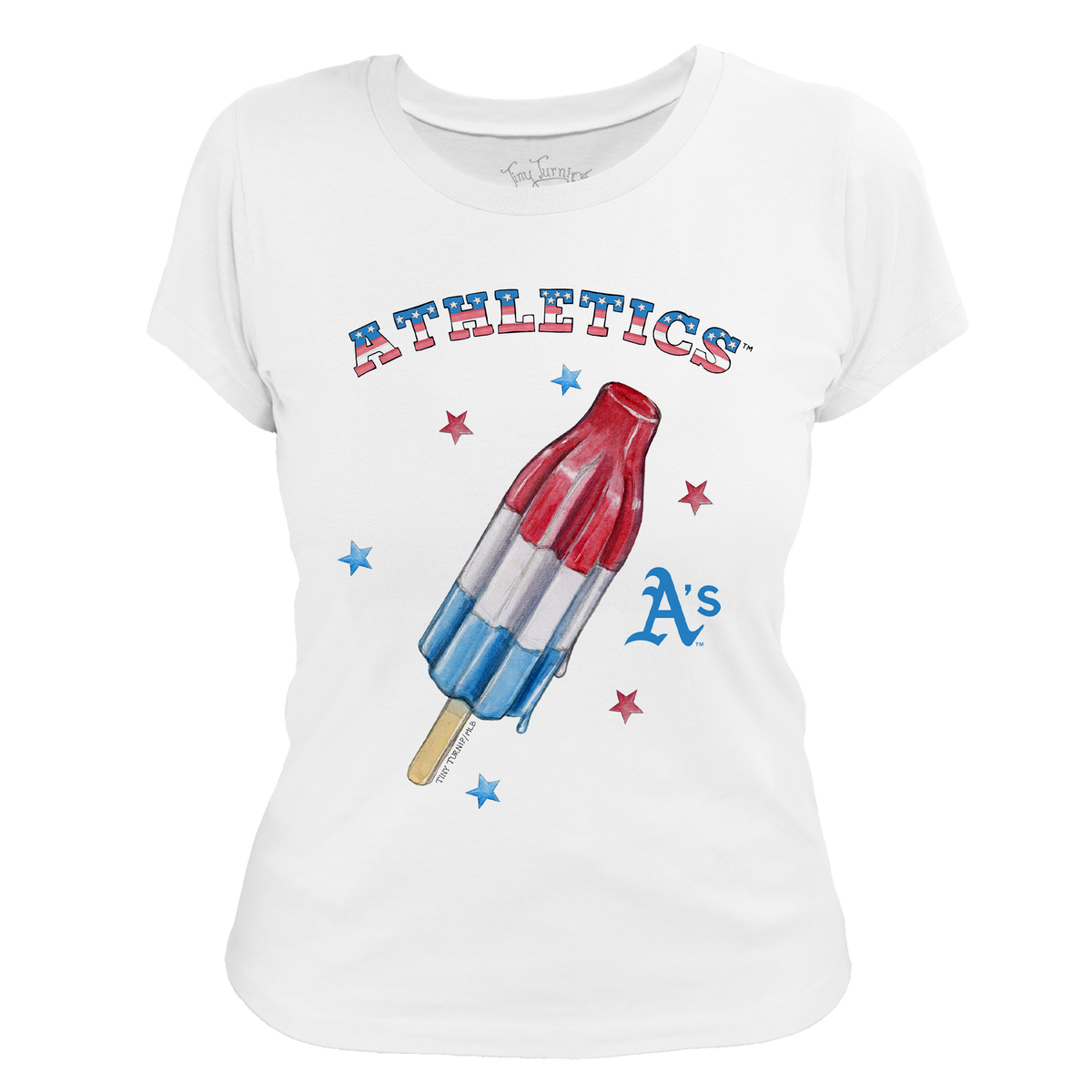 Oakland Athletics Rocket Pop Women's Tee Shirt