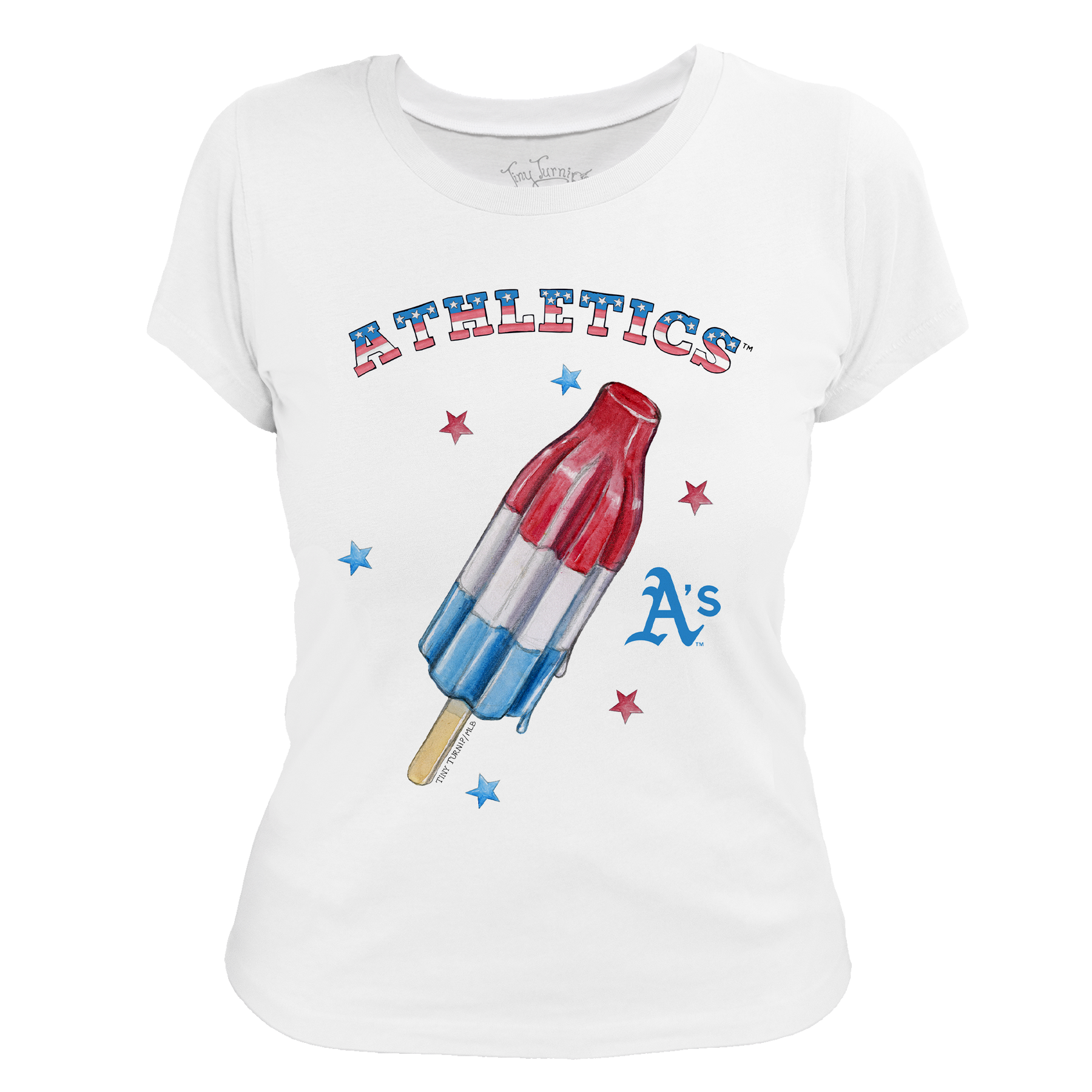 Oakland Athletics Rocket Pop Women's Tee Shirt