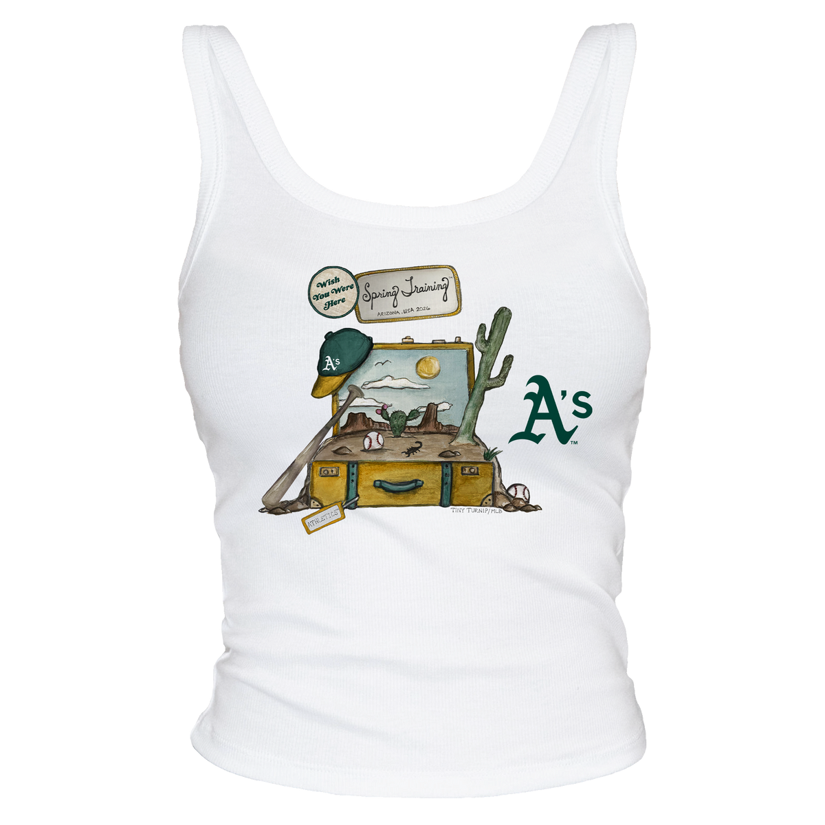 Oakland Athletics Spring Training 2026 Tank - Tiny Turnip