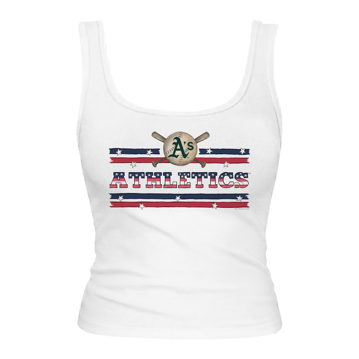 Oakland Athletics Stars and Stripes Emmy Tank