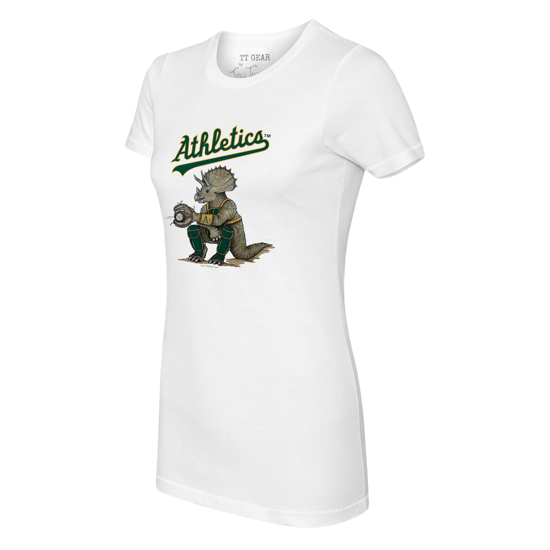 Oakland Athletics Triceratops Tee Shirt