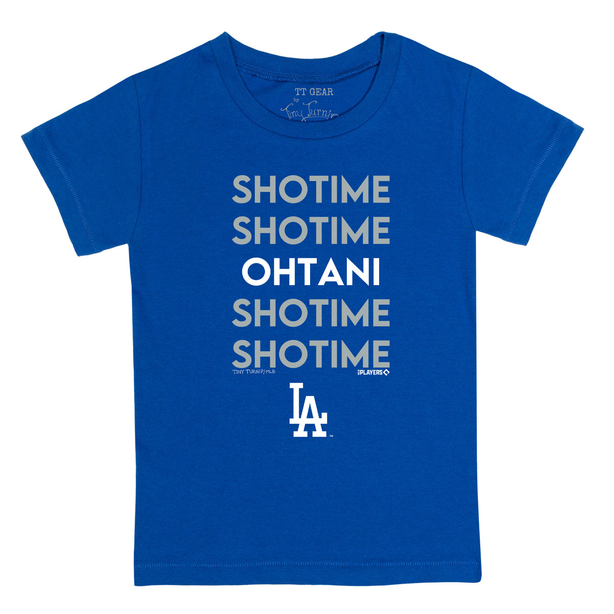 Los Angeles Dodgers Ohtani Stacked Tee Shirt