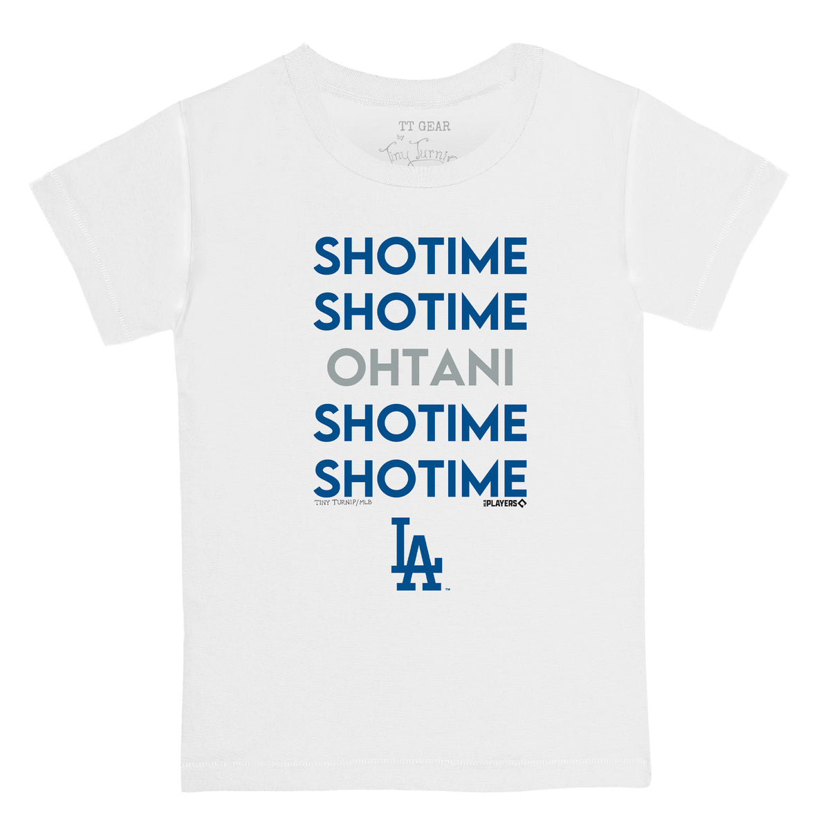 Los Angeles Dodgers Ohtani Stacked Tee Shirt