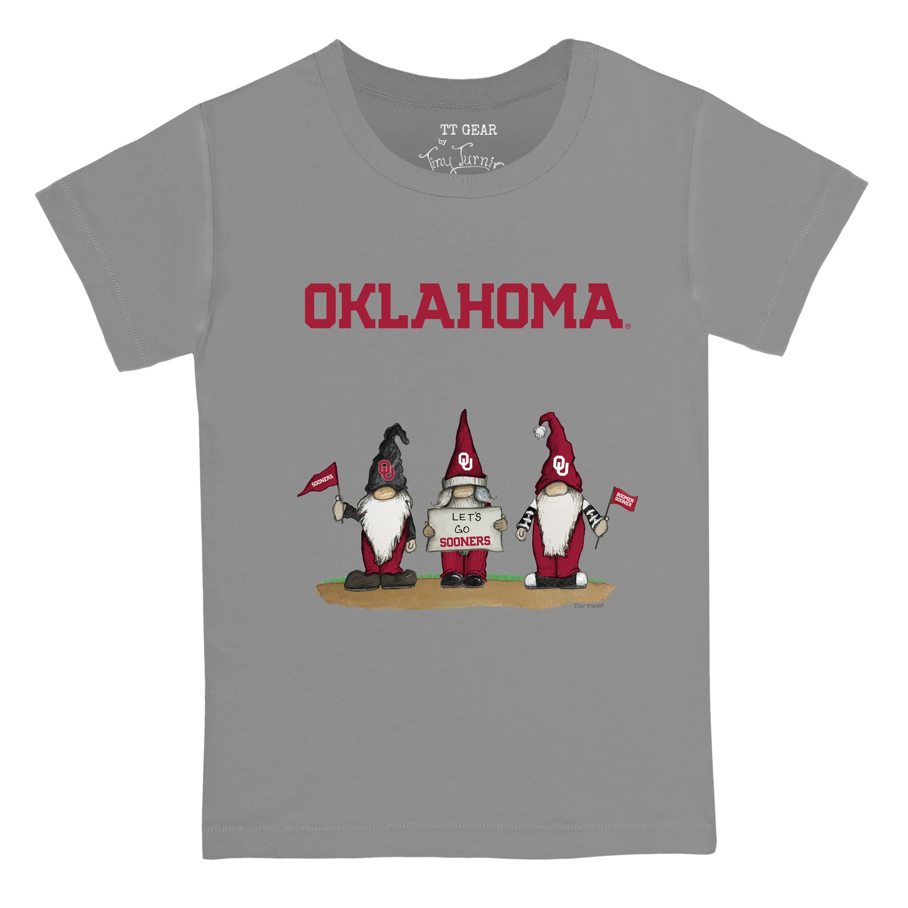 Oklahoma Sooners Gnomes Tee Shirt