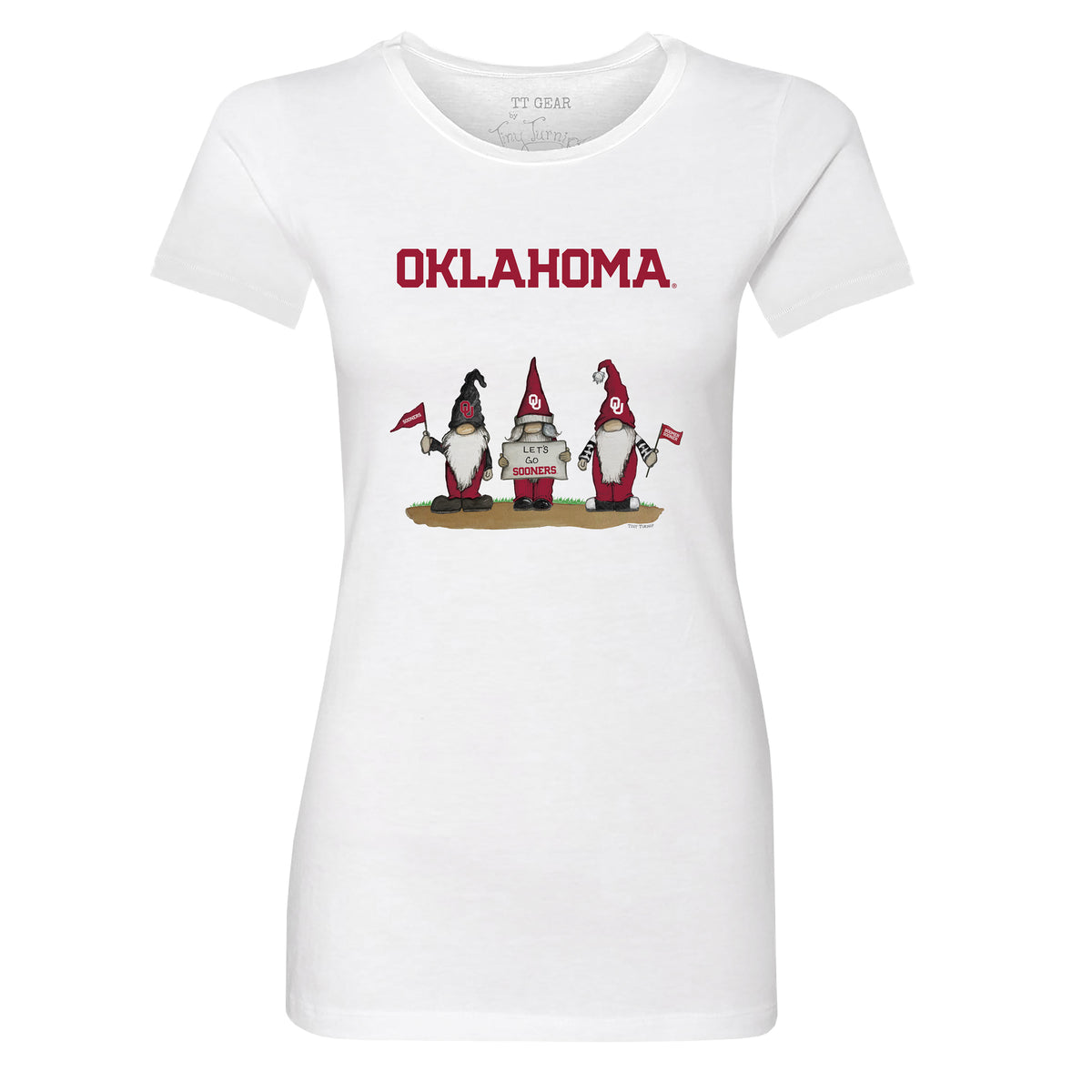 Oklahoma Sooners Gnomes Tee Shirt
