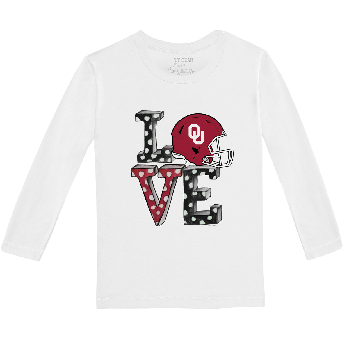 Oklahoma Sooners Love Long-Sleeve Tee Shirt