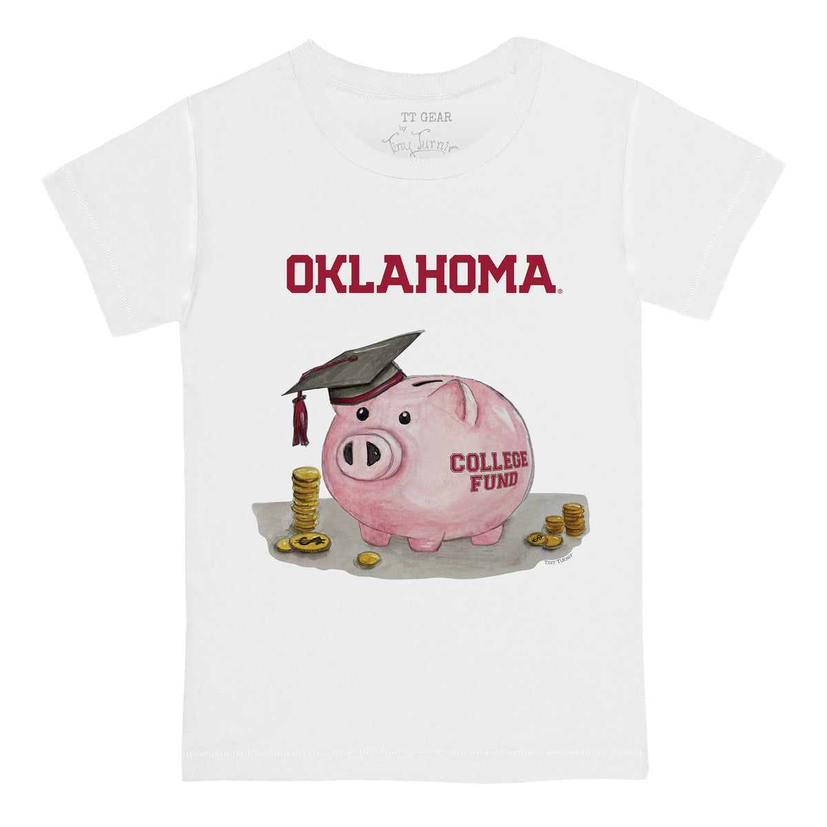Oklahoma Sooners Piggy Tee Shirt