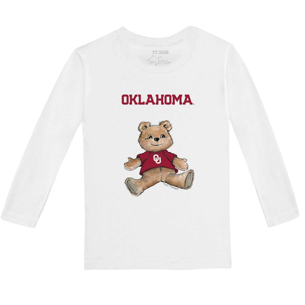 Oklahoma Sooners Teddy Long-Sleeve Tee Shirt