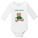 Oregon Ducks Teddy Long-Sleeve Snapper