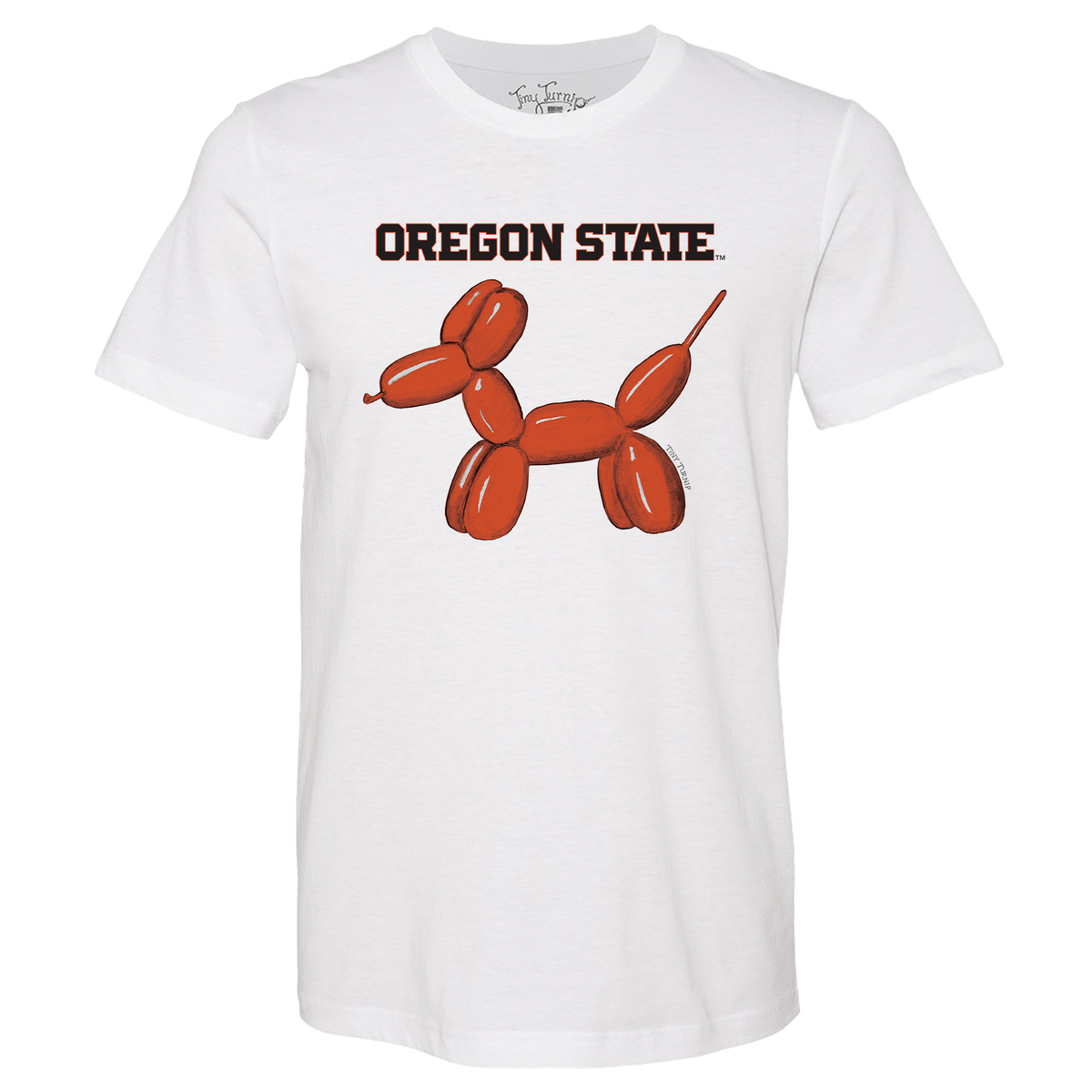 Oregon State Beavers Balloon Dog Unisex Tee Shirt