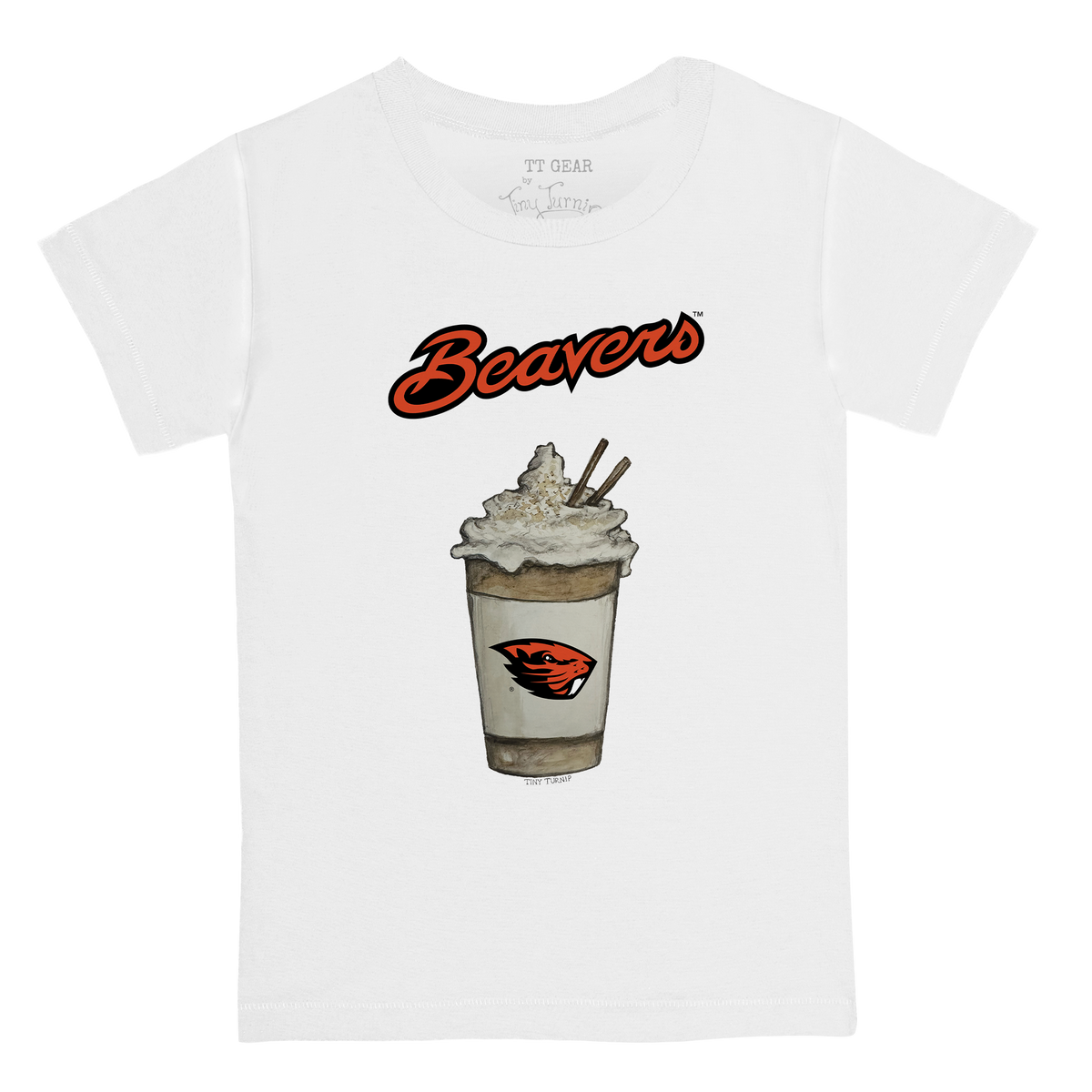 Oregon State Beavers Latte Kid's Tee Shirt