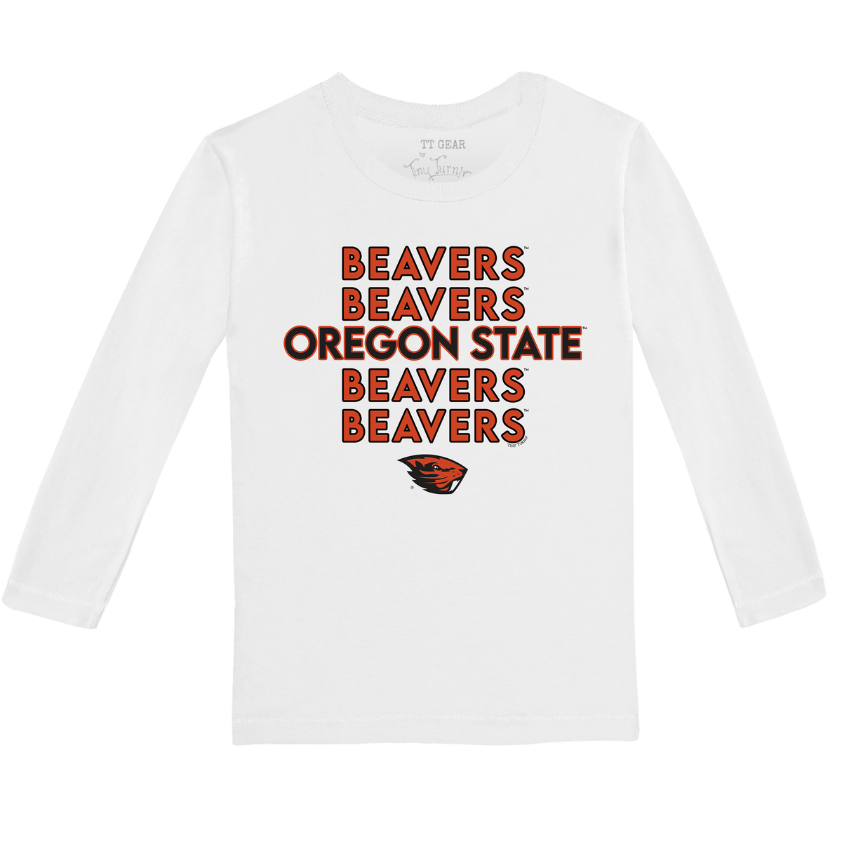 Oregon State Beavers Stacked Long-Sleeve Tee Shirt