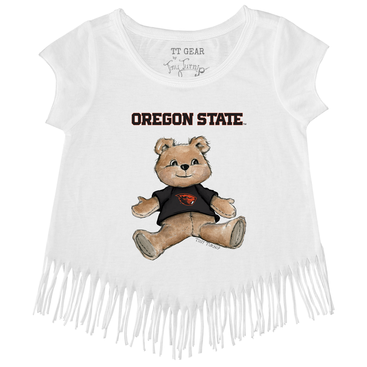 Oregon State Beavers Teddy Fringe Tee
