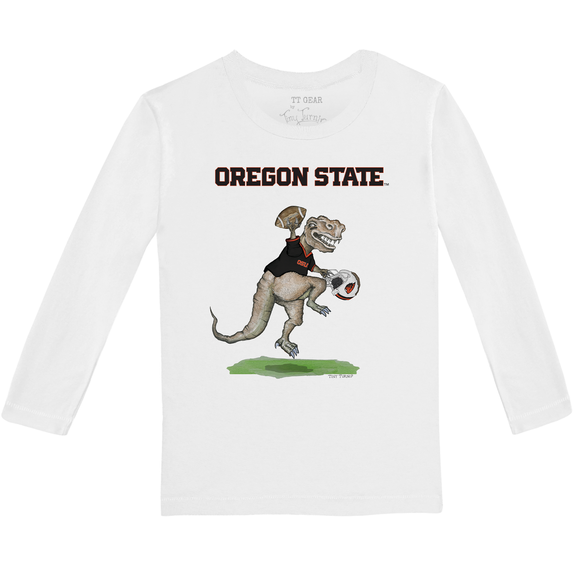 Oregon State Beavers TT Rex Long-Sleeve Tee Shirt