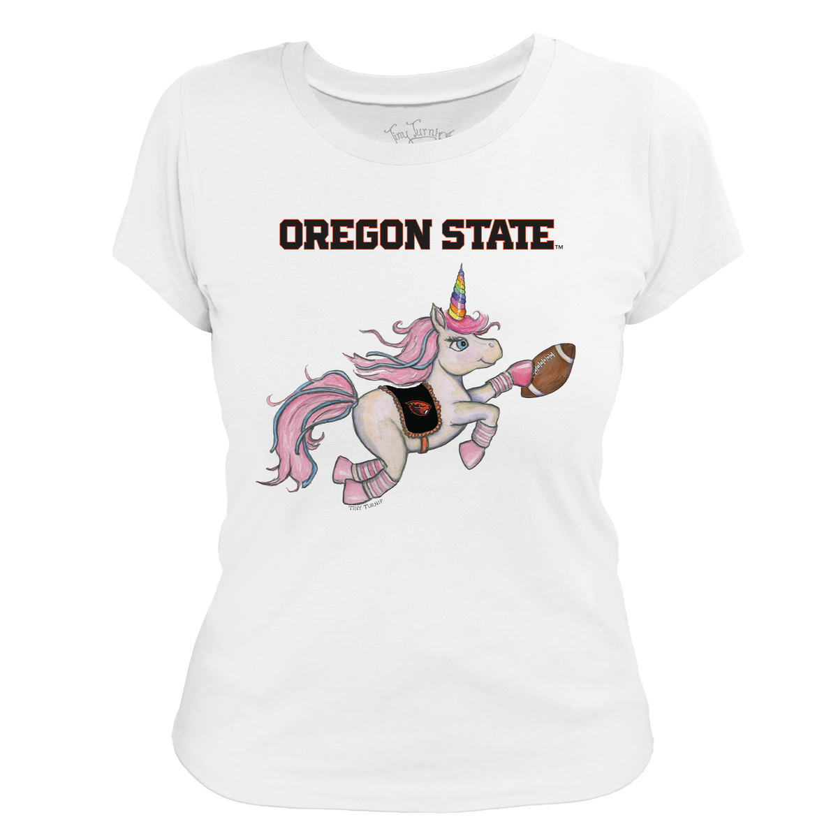 Oregon State Beavers Unicorn Women's Tee Shirt