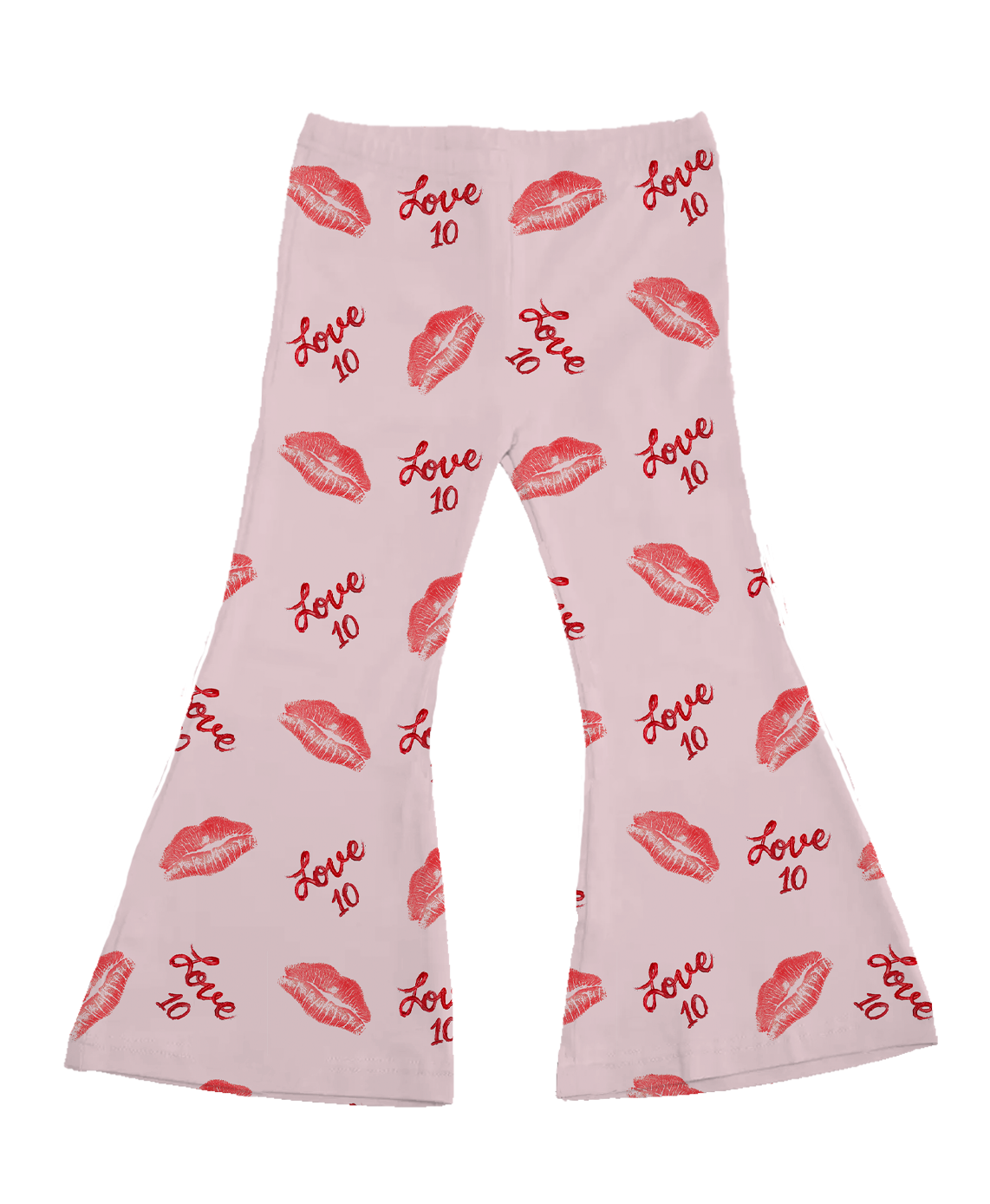 VIP Lipstick w/ Name, Number - Flare Pants - Tiny Turnip