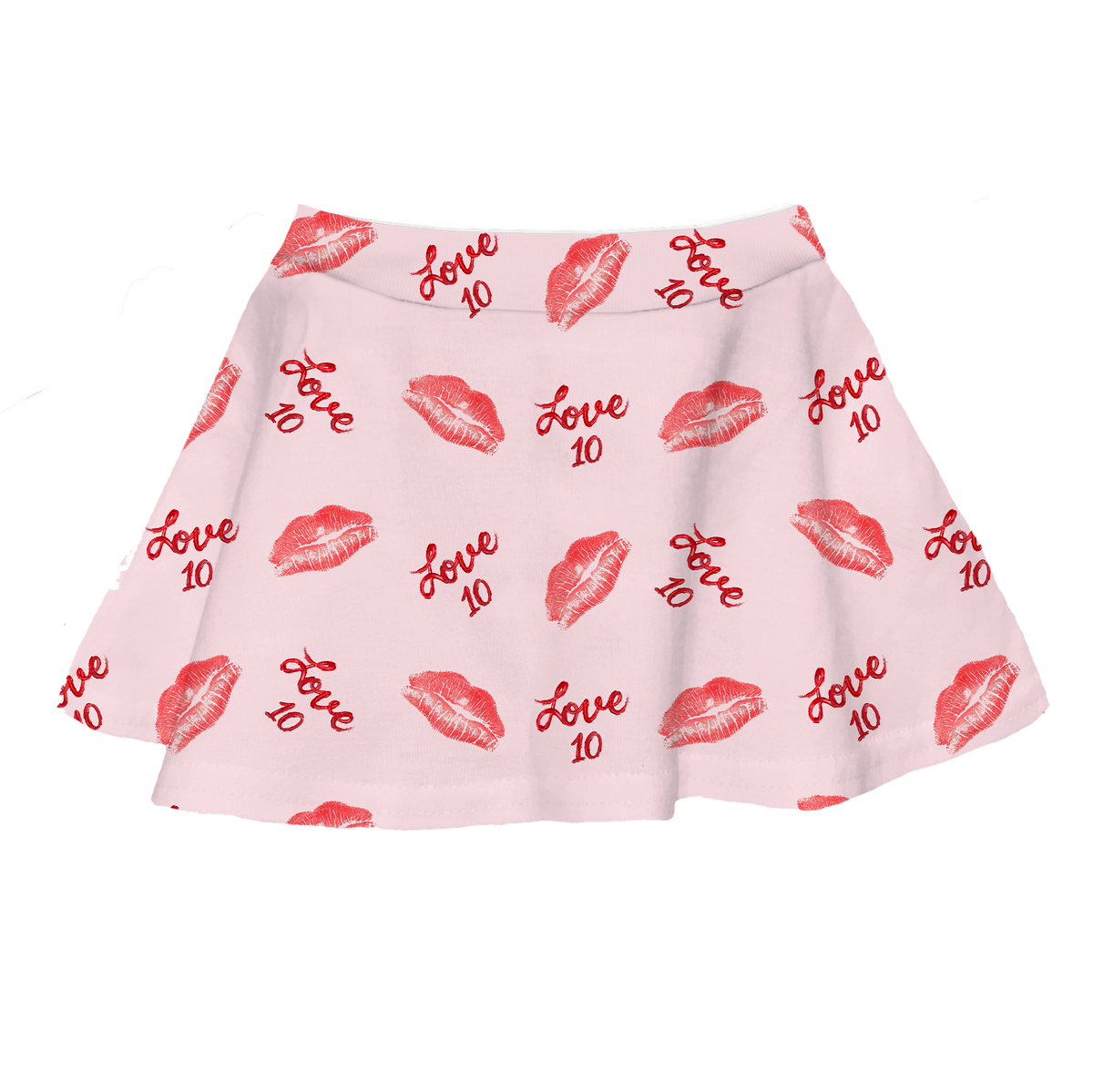 VIP Lipstick w/ Name. Number - Skirt - Tiny Turnip