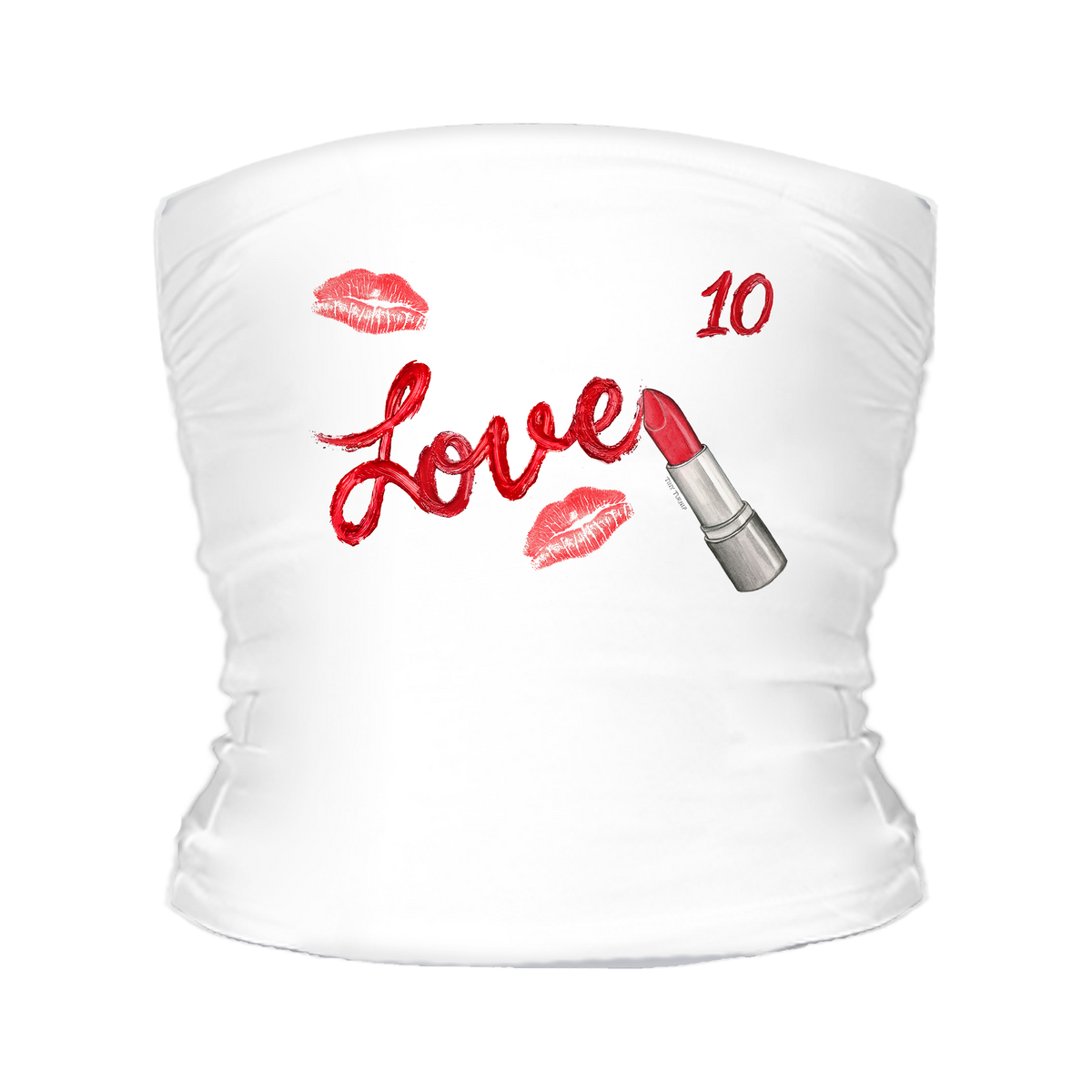 VIP Lipstick w/ Name, Number - Tube Top - Tiny Turnip