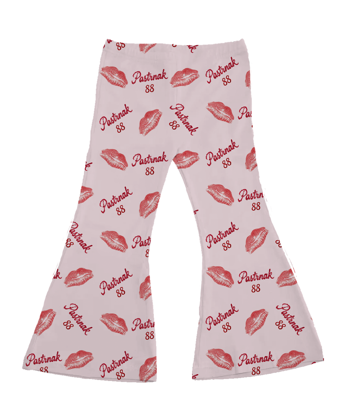 VIP NHL Lipstick w/ Name, Number - Flare Pants - Tiny Turnip