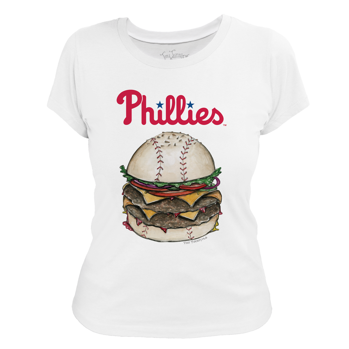 Philadelphia Phillies Burger Tee Shirt