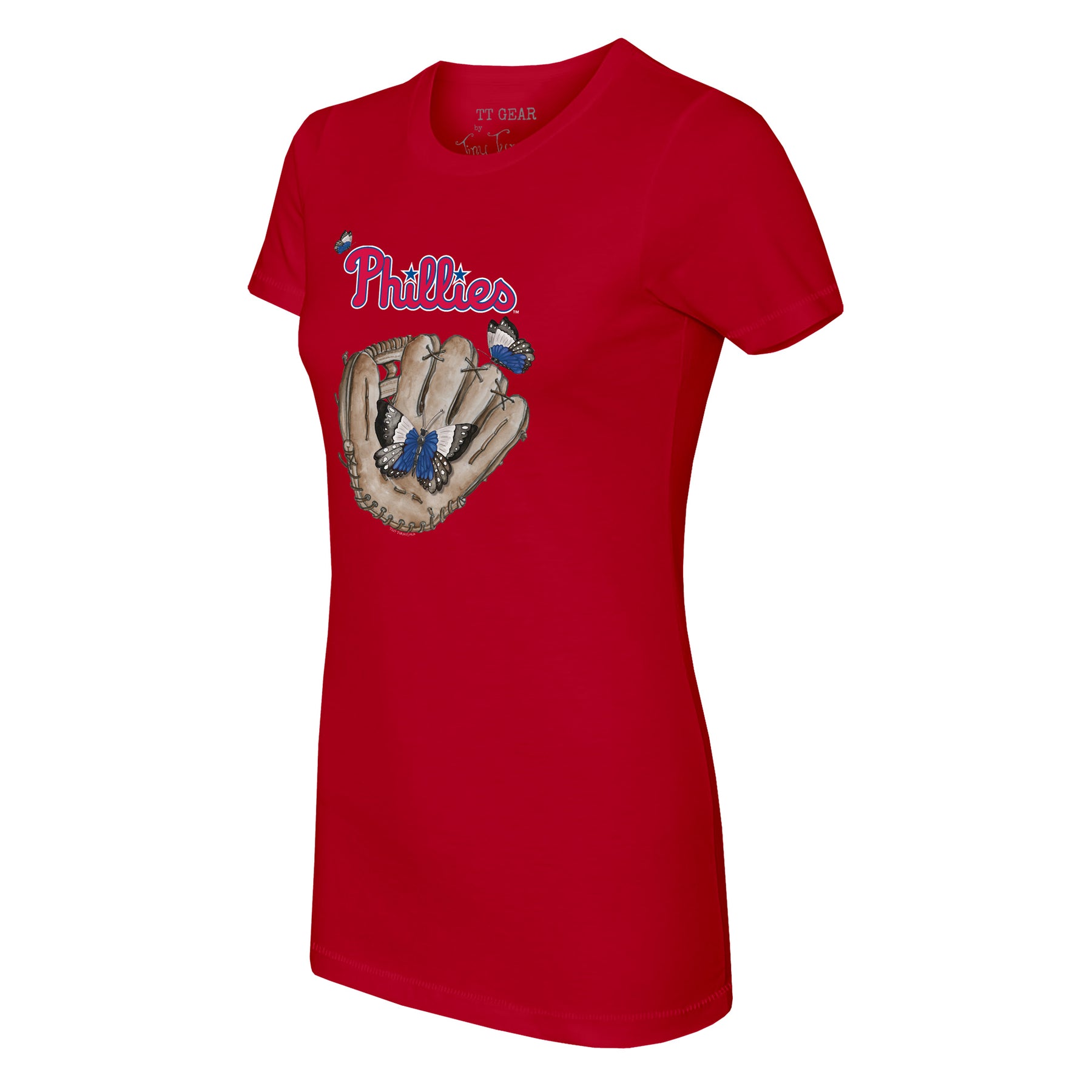 Philadelphia Phillies Butterfly Glove Tee Shirt