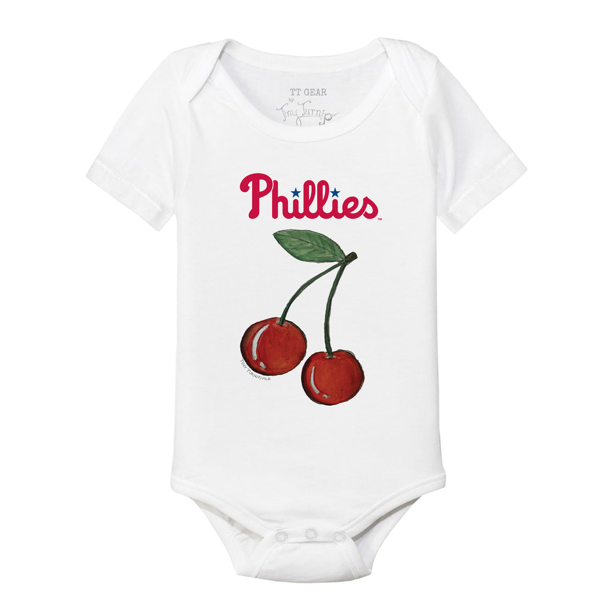 Philadelphia Phillies Cherry Short Sleeve Snapper