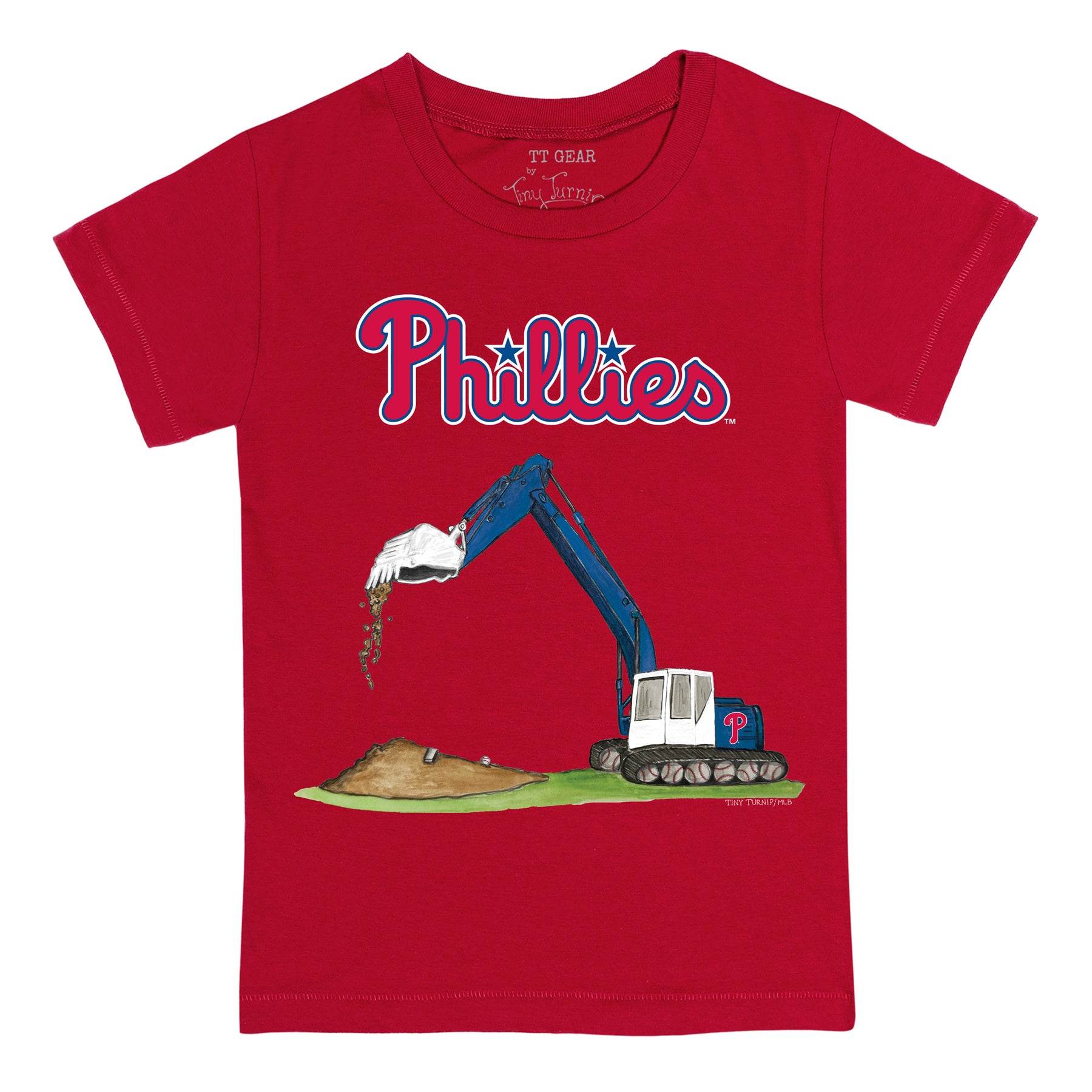 Philadelphia Phillies Excavator Tee Shirt