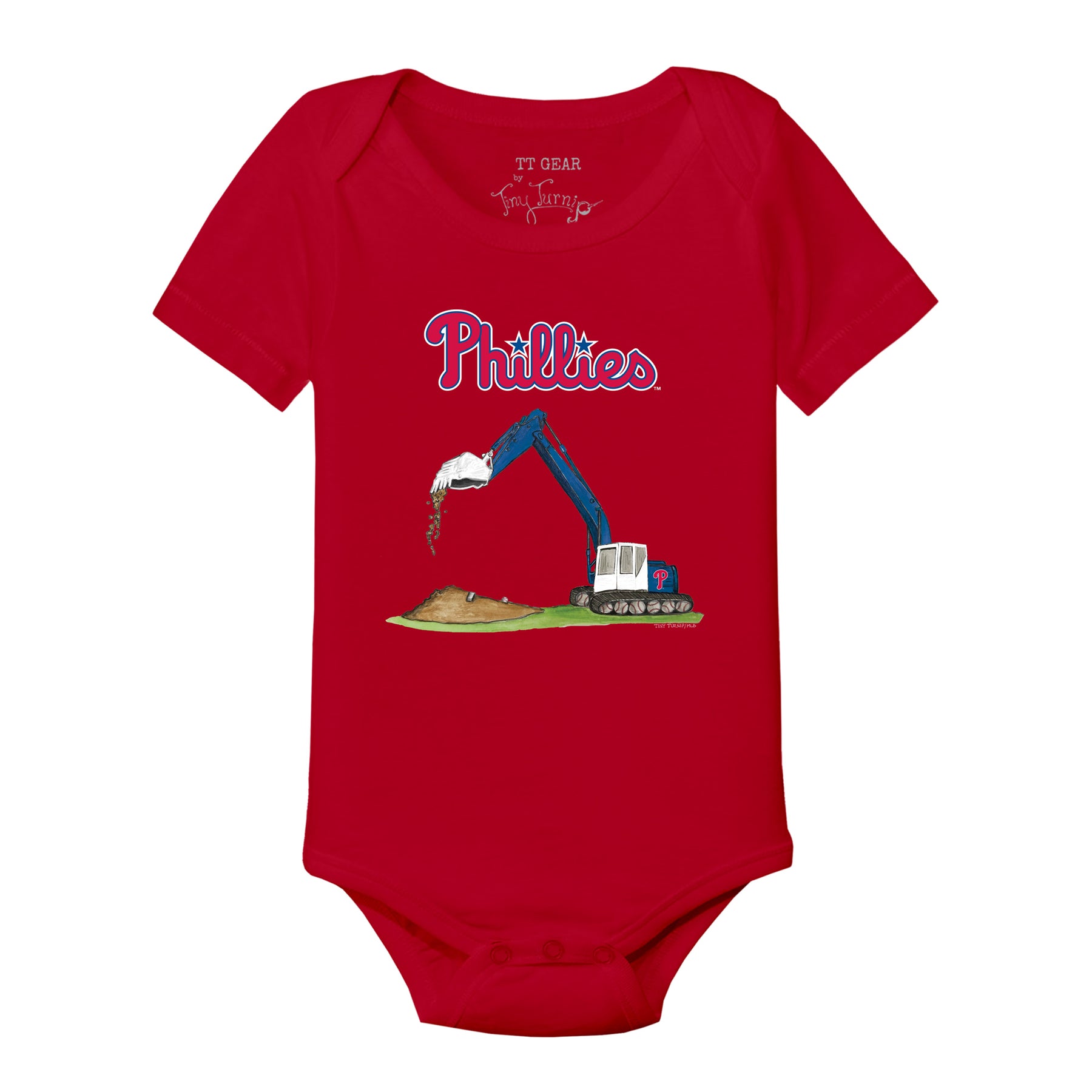 Philadelphia Phillies Excavator Short Sleeve Snapper