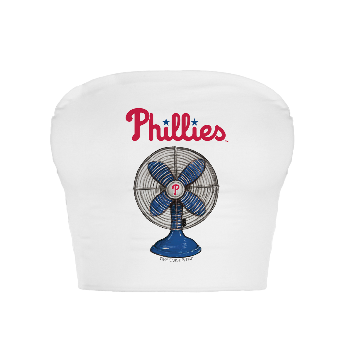 Philadelphia Phillies Fan Crop Tube Top