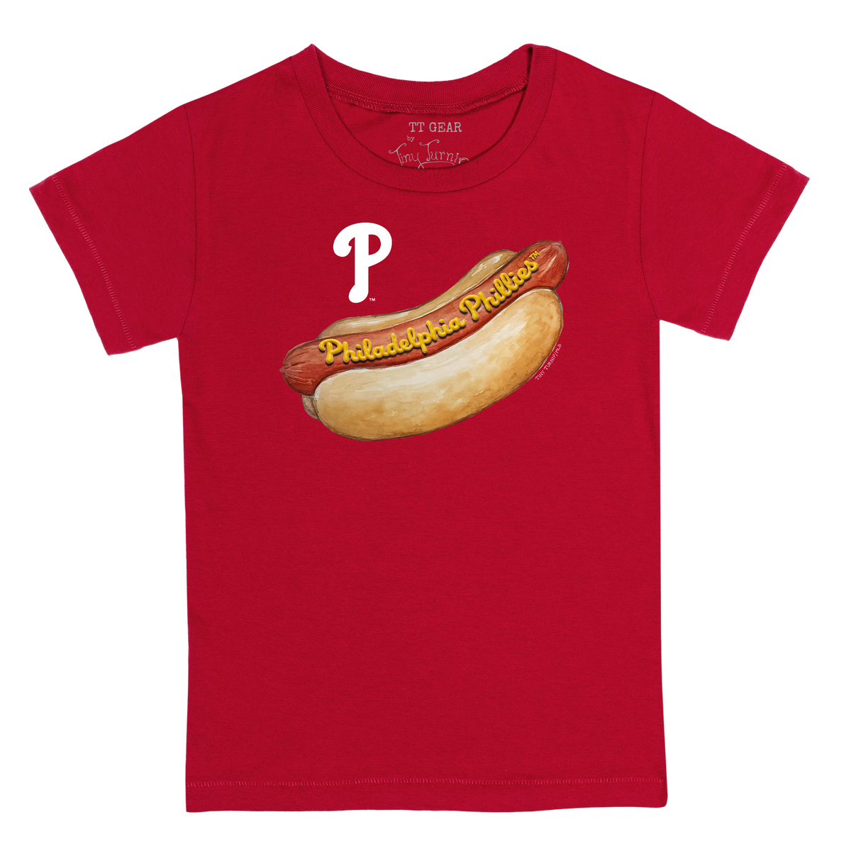 Philadelphia Phillies Hot Dog Kid's Tee Shirt