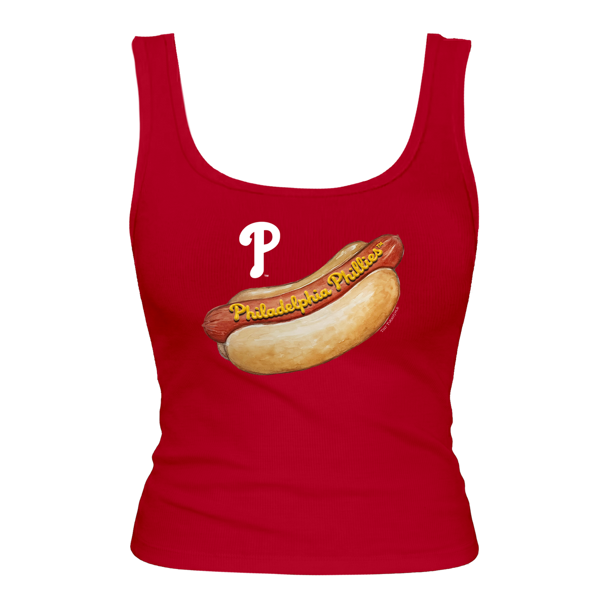 Philadelphia Phillies Hot Dog Emmy Tank