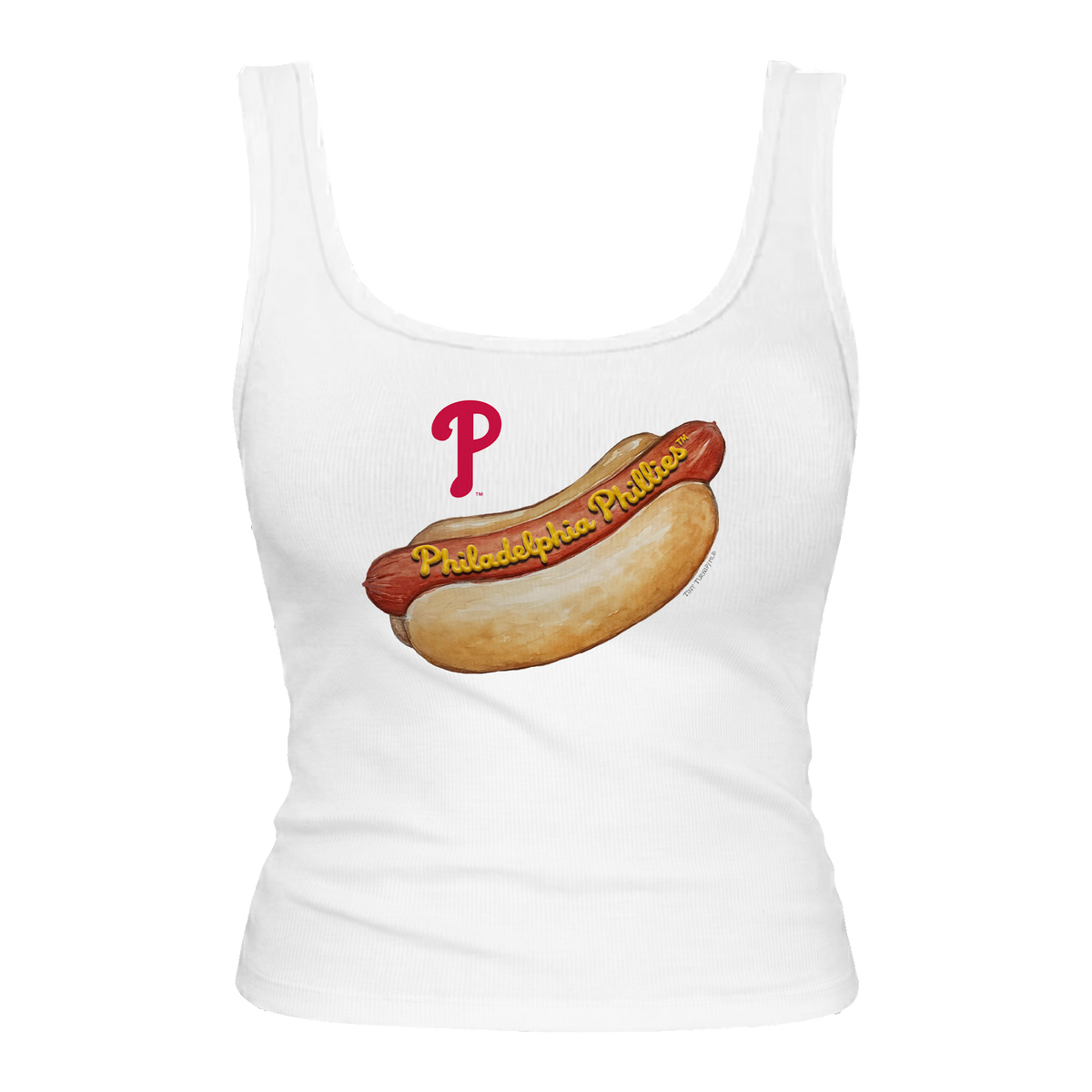 Philadelphia Phillies Hot Dog Emmy Tank
