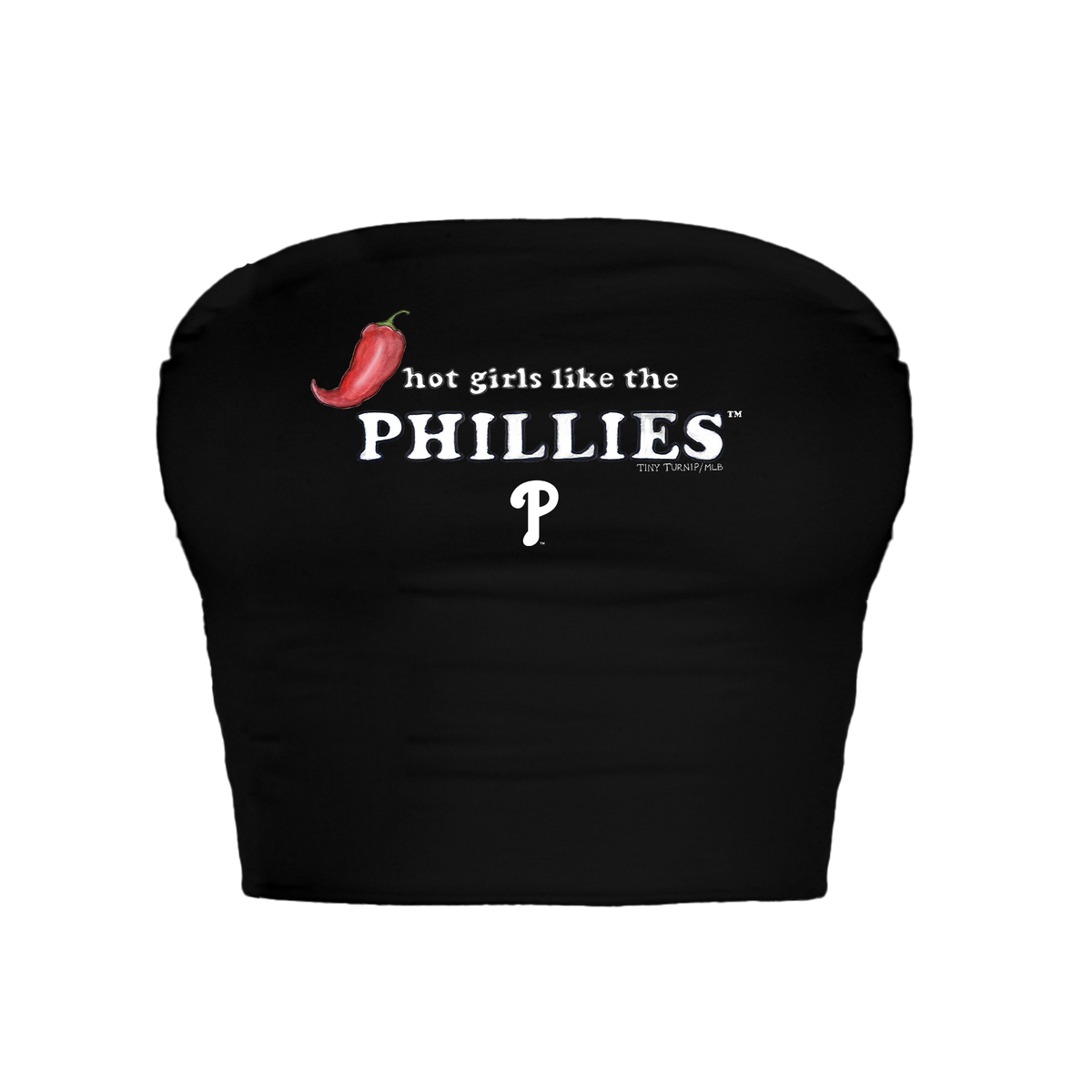 Philadelphia Phillies Hot Girls Crop Tube Top