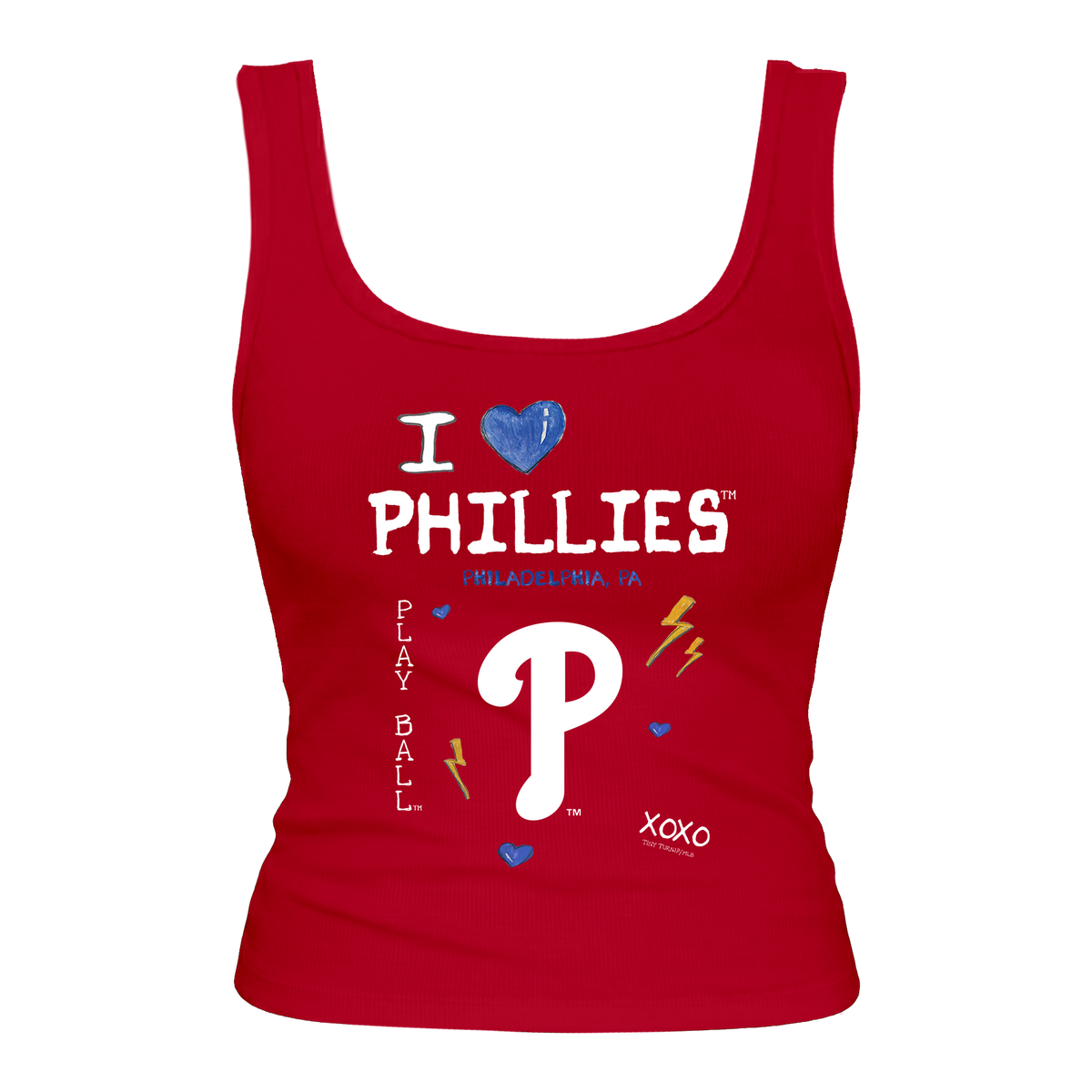 Philadelphia Phillies I Heart Phillies Emmy Tank