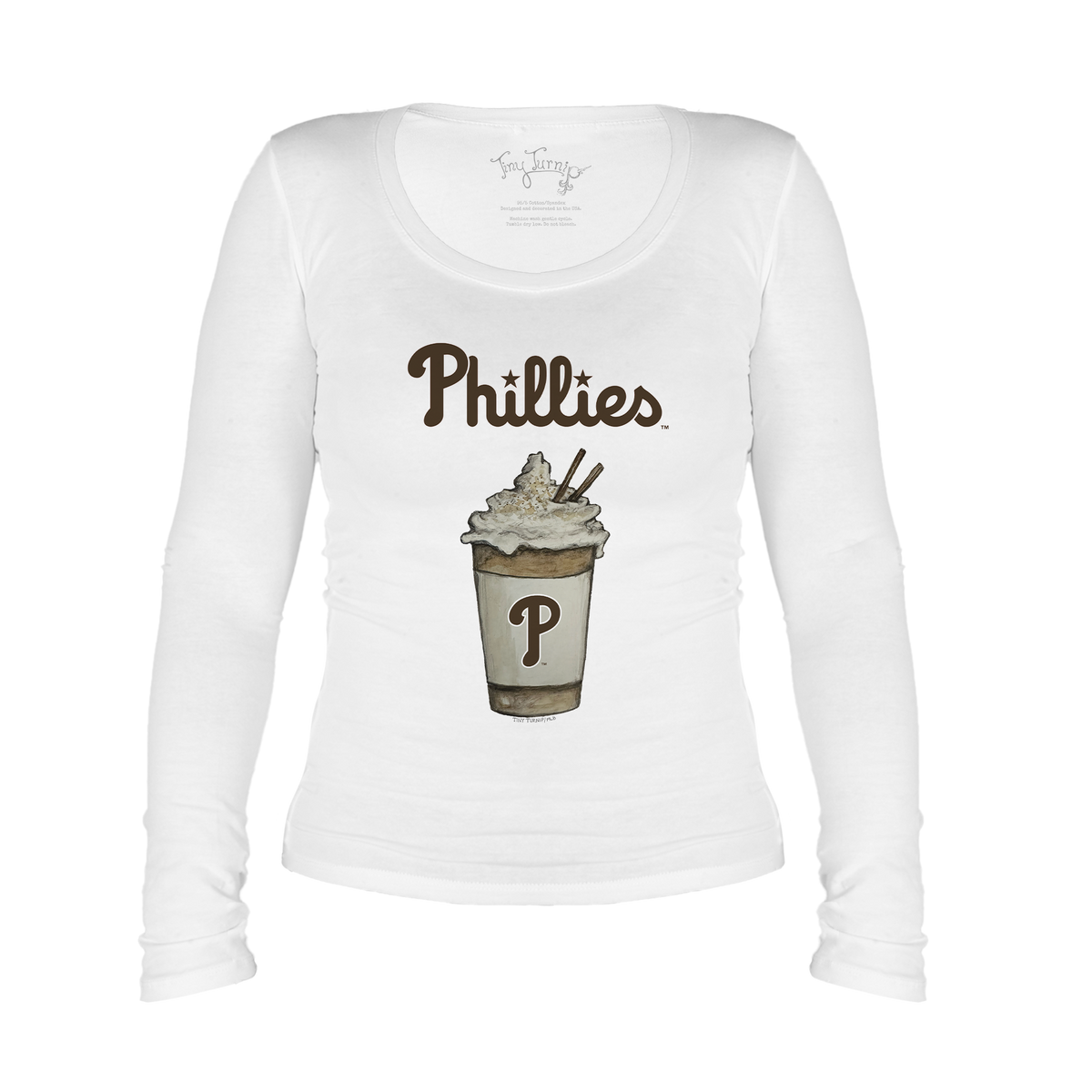 Philadelphia Phillies Latte Legend Long Sleeve