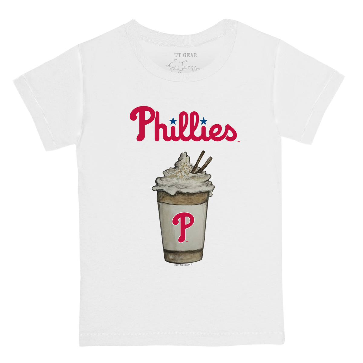 Philadelphia Phillies Latte Kid's Tee Shirt