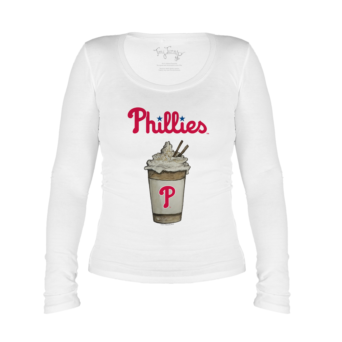 Philadelphia Phillies Latte Legend Long Sleeve