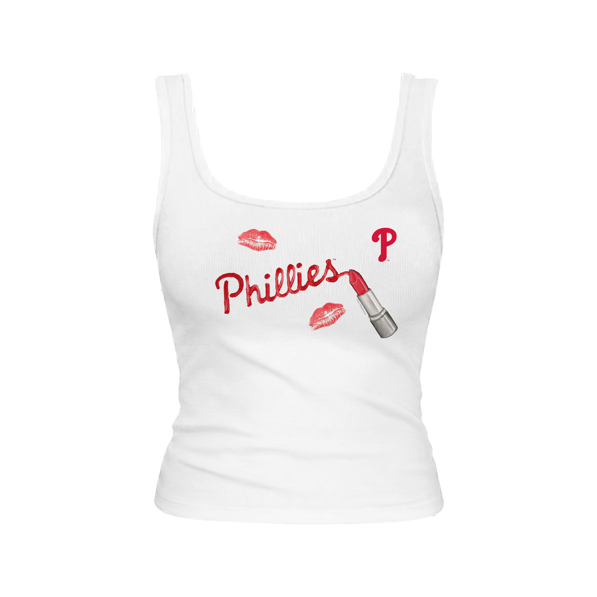 Philadelphia Phillies Lipstick Emmy Tank