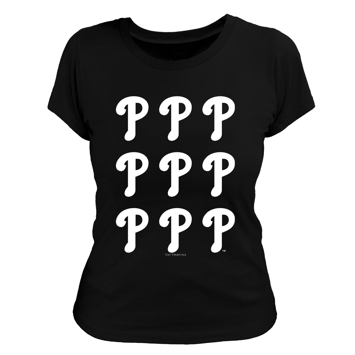 Philadelphia Phillies Logo Grid Tee Shirt