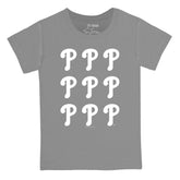 Philadelphia Phillies Logo Grid Tee Shirt