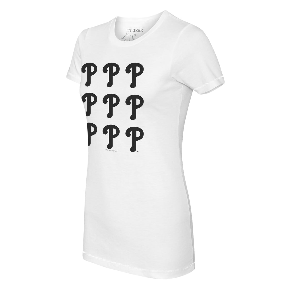 Philadelphia Phillies Logo Grid Tee Shirt