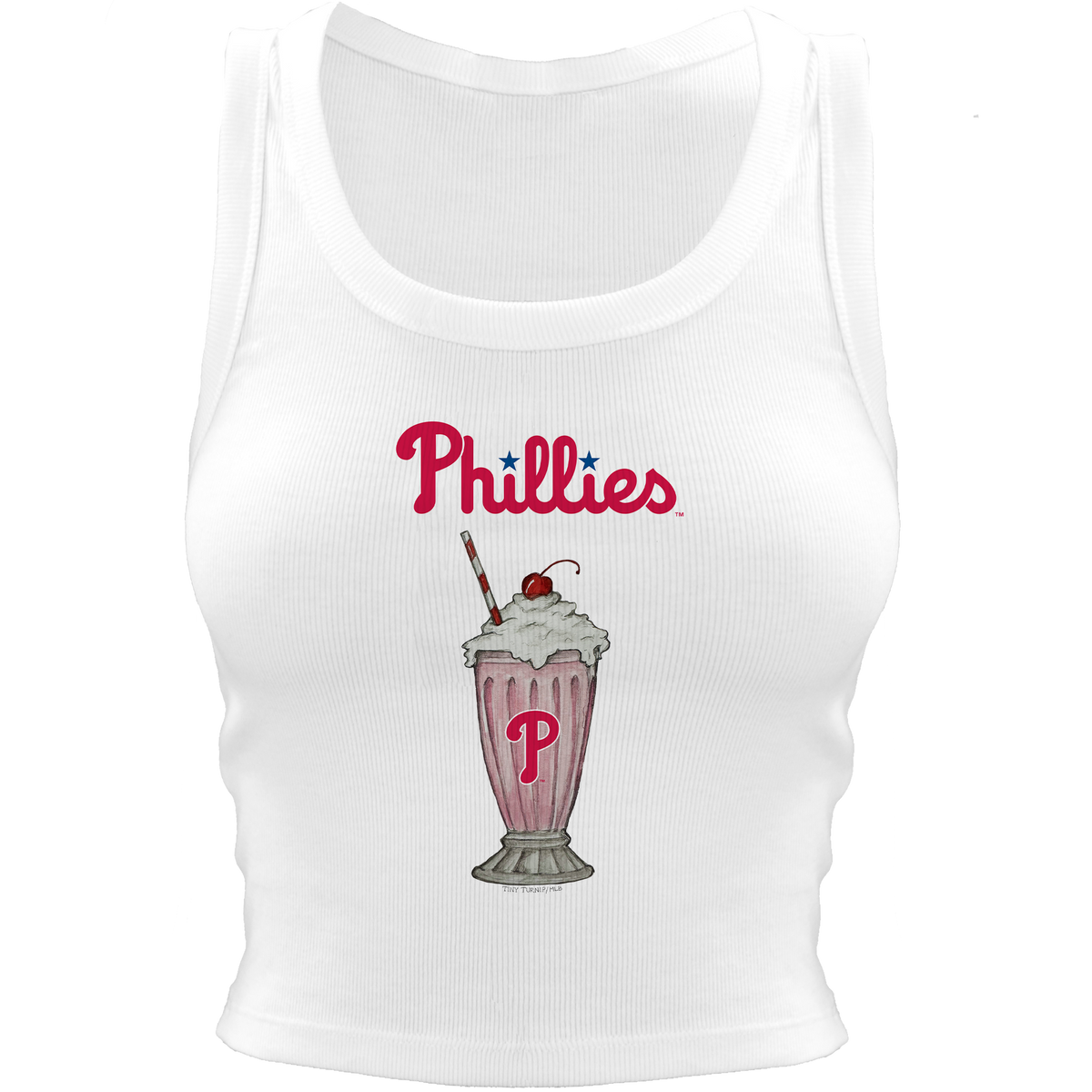 Philadelphia Phillies Milkshake Crop Tank