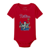 Philadelphia Phillies Octopus Short Sleeve Snapper