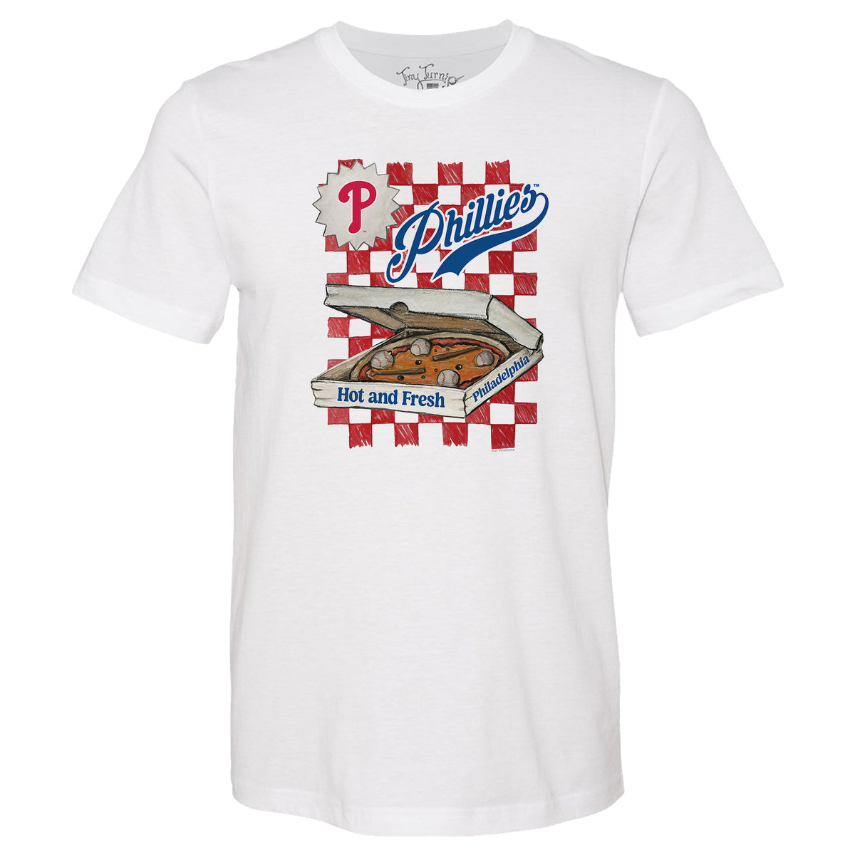 Philadelphia Phillies Pizza Tee Shirt