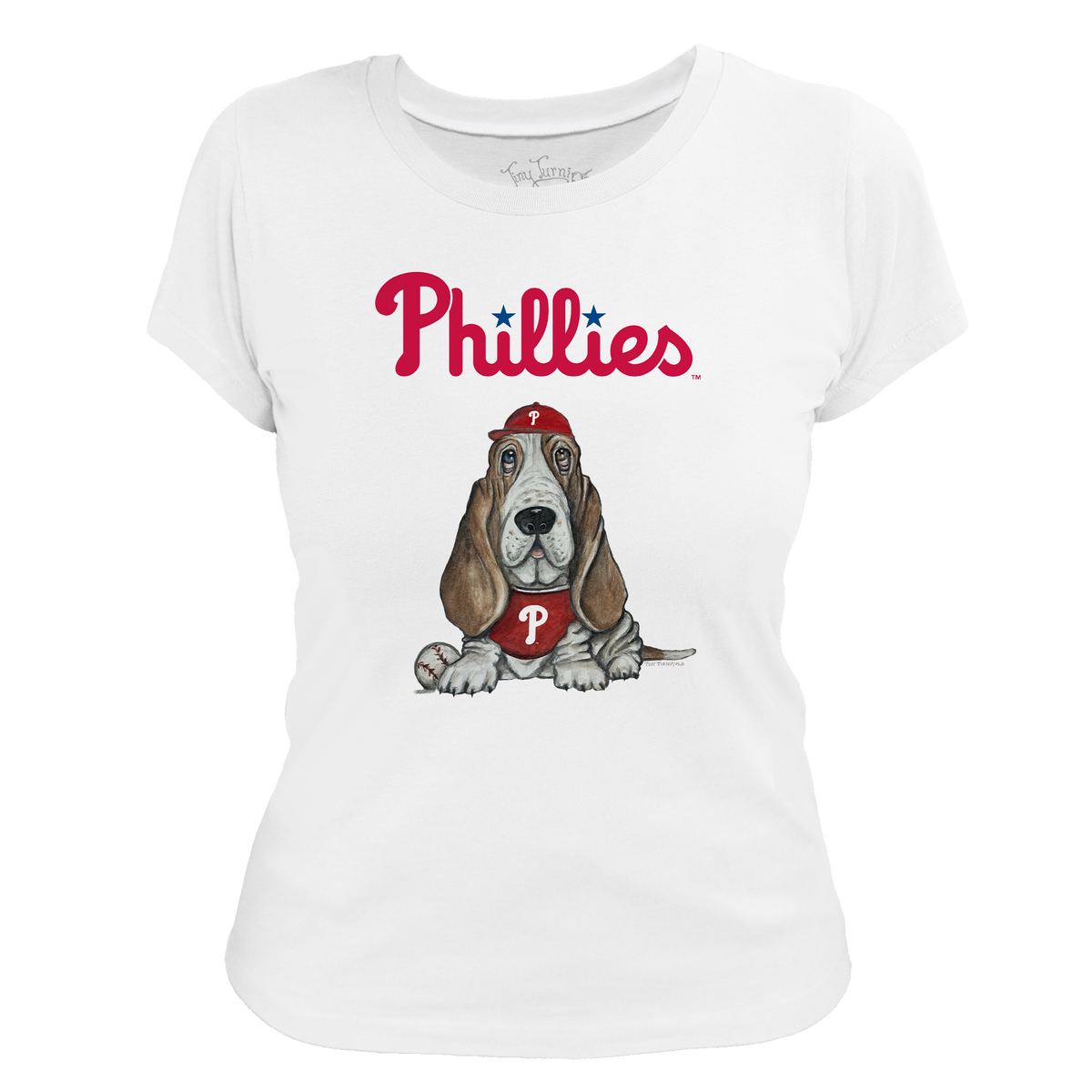 Philadelphia Phillies Puddy Women's Tee Shirt - Tiny Turnip