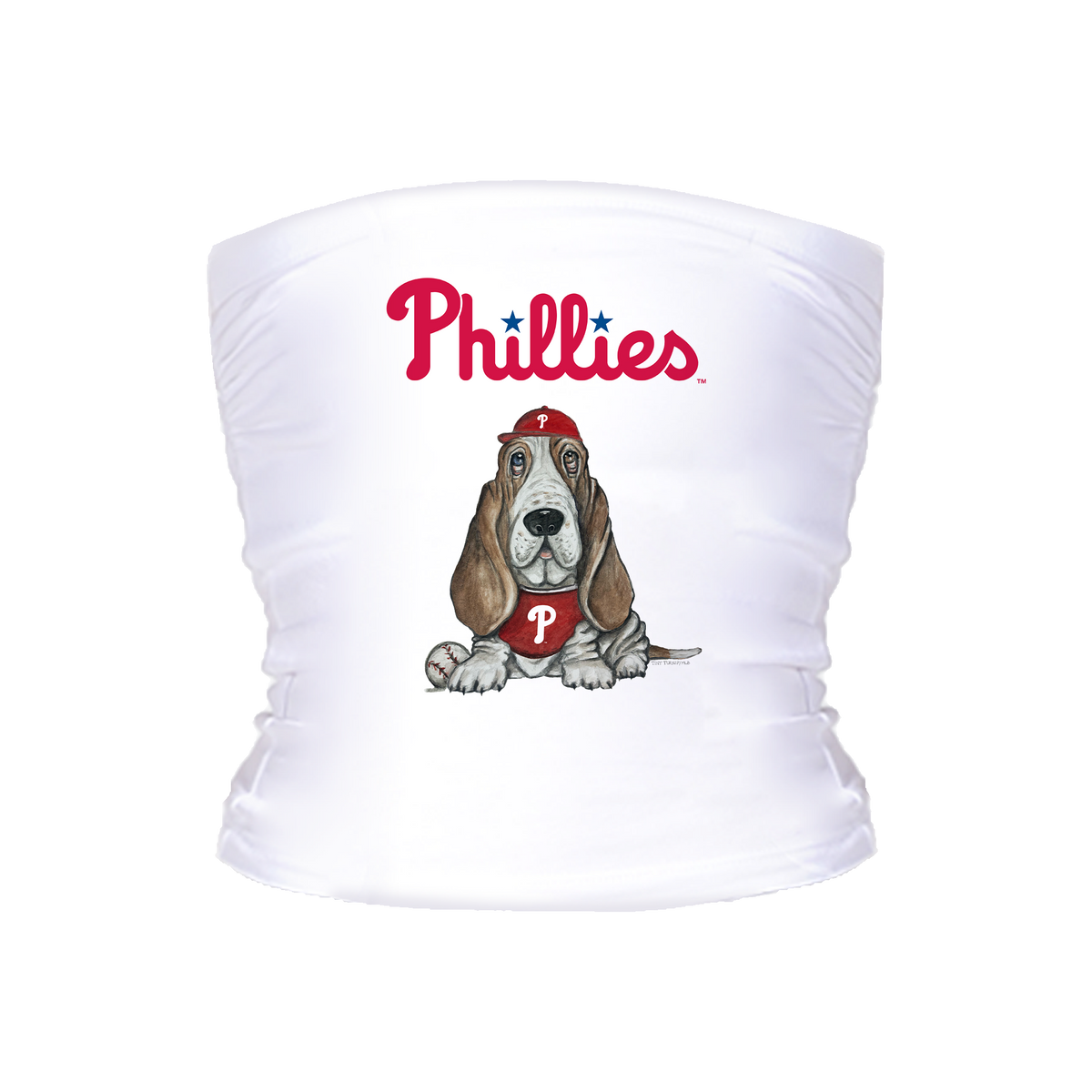 Philadelphia Phillies Puddy Tube Top - Tiny Turnip