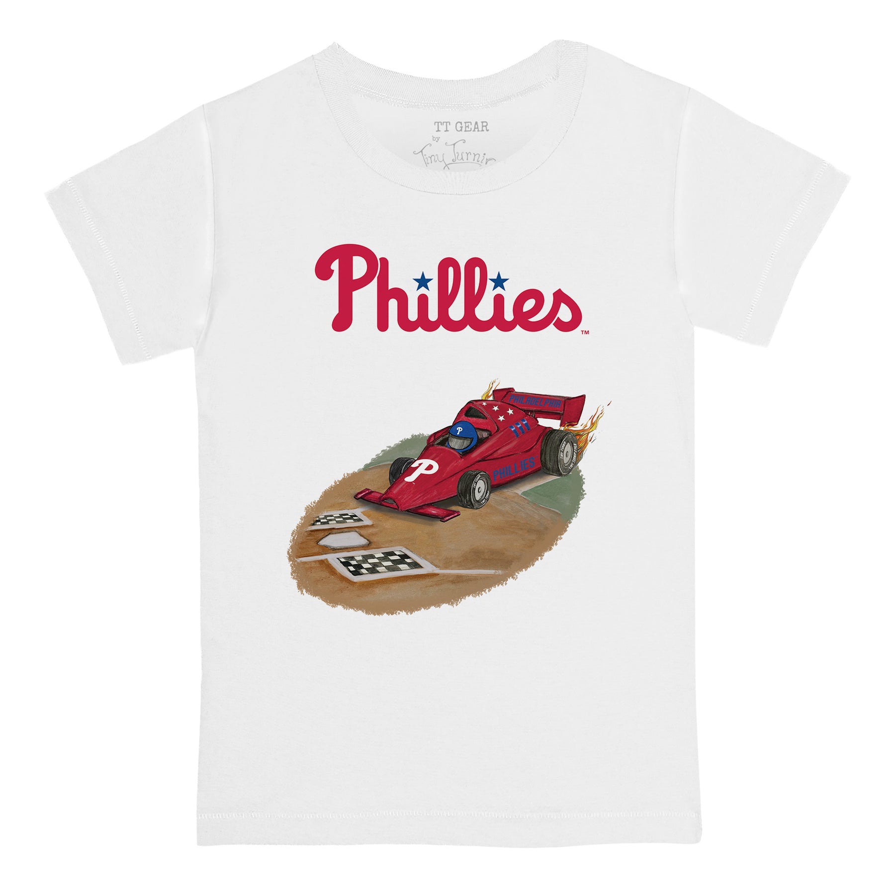 Philadelphia Phillies Race Car Tee Shirt