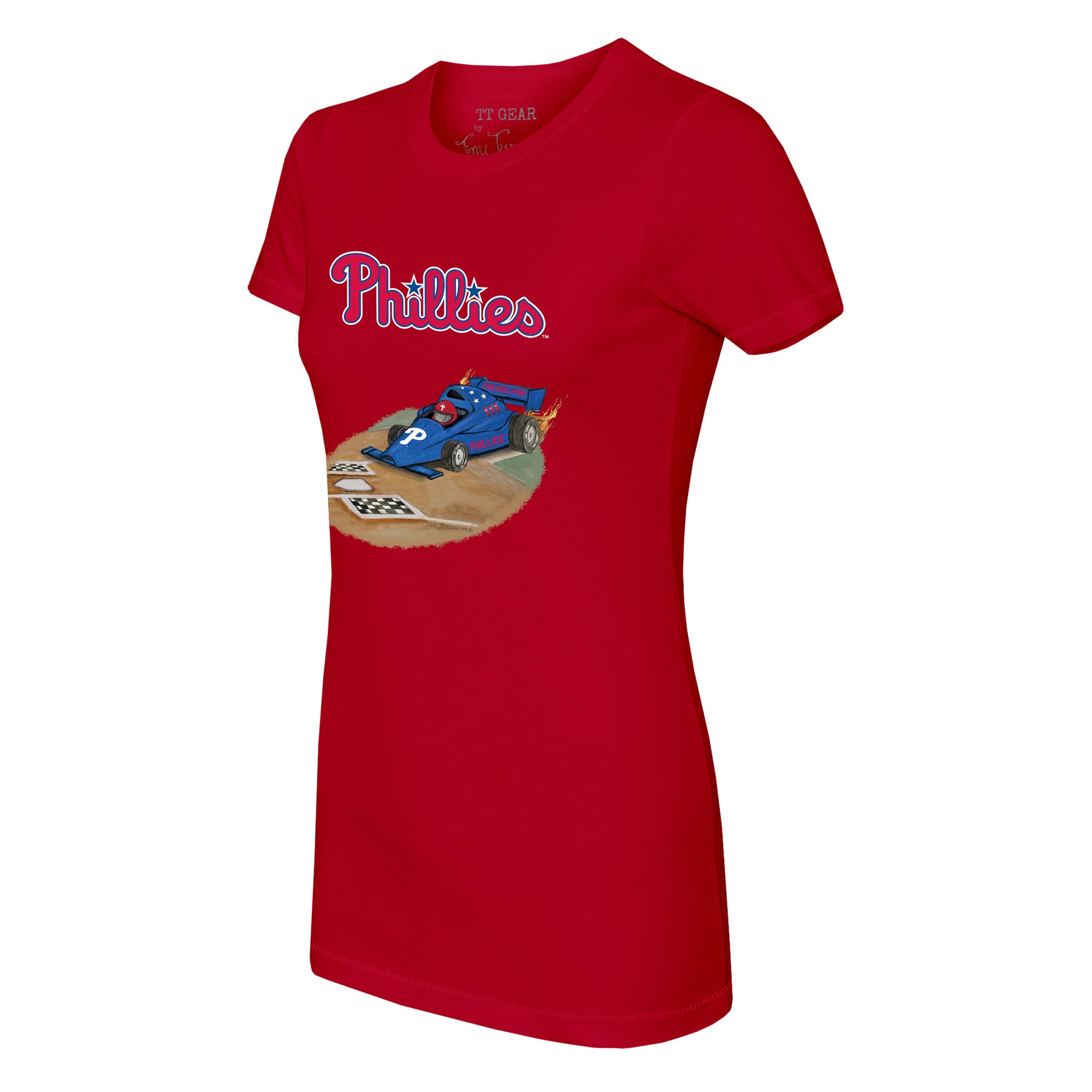 Philadelphia Phillies Race Car Tee Shirt