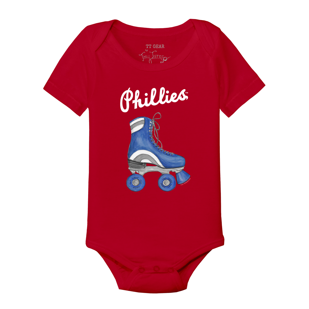 Philadelphia Phillies Retro Skate Short Sleeve Snapper