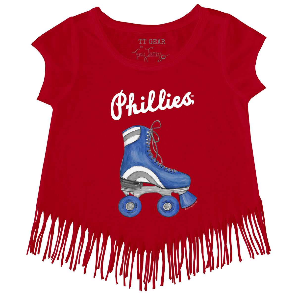 Philadelphia Phillies Retro Skate Fringe Tee
